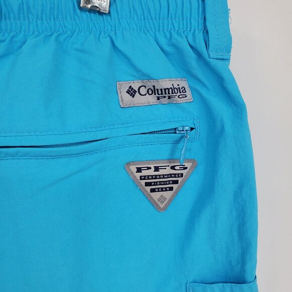 Columbia PFG Backcast Men's Blue Swim Trunk Bathing Suit Bottom Shorts XXL x 6" - Picture 4 of 8